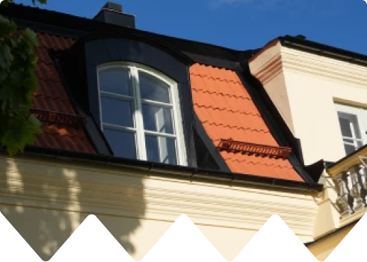 Närbild på fönsterbleck.